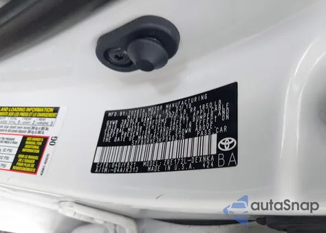 2019 Toyota Corolla Le z USA, uszkodzony, nr VIN 5YFBURHE3KP946216